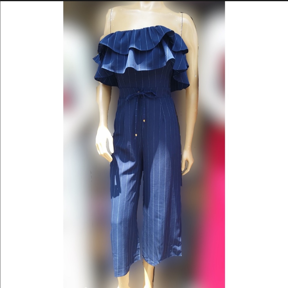 Blue romper NWT
